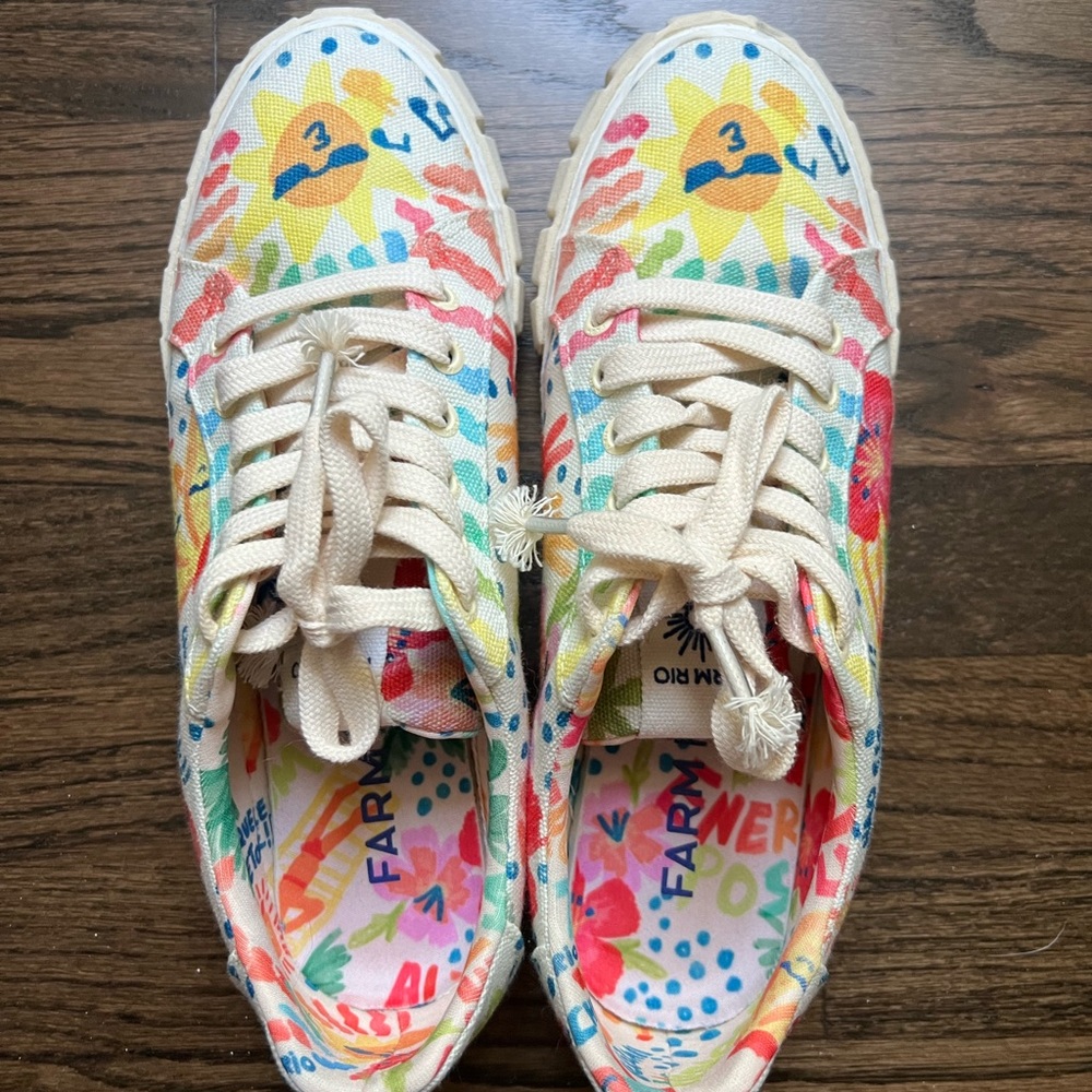 Farm Rio Platform Sneakers